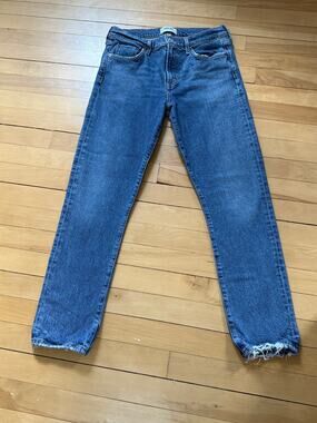 AGOLDE Toni Mid-Rise Straight Leg Jeans Size 27, EUC